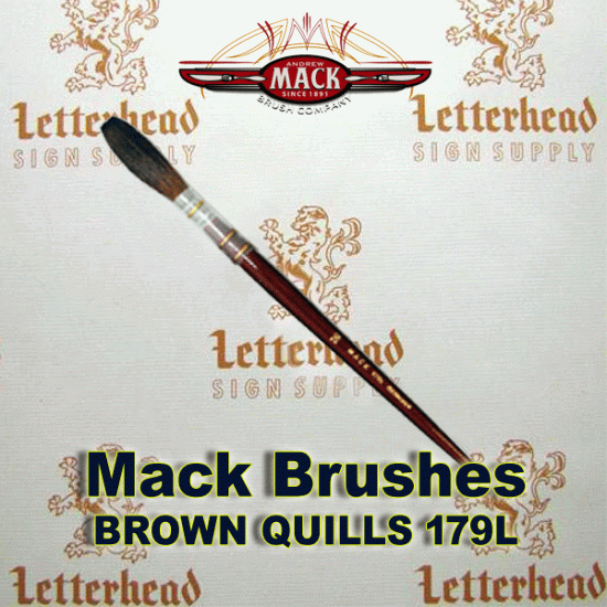 Lettering Quill Brown Squirrel size 26 series 179L