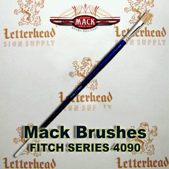 Fitch Angular lettering Brush Size 1/2" Series-4090