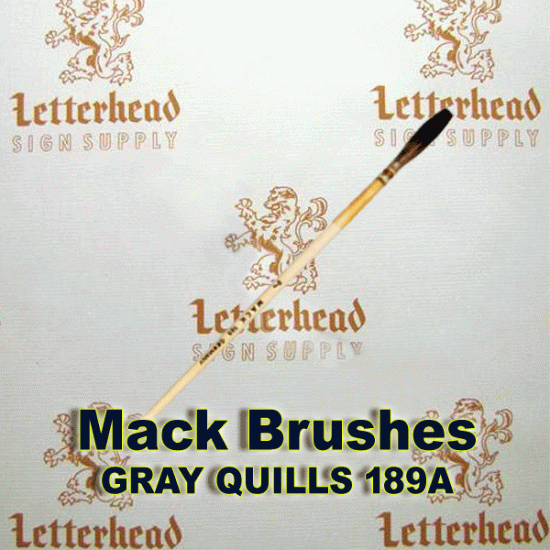 Lettering Quill brush grey series 189 size 7