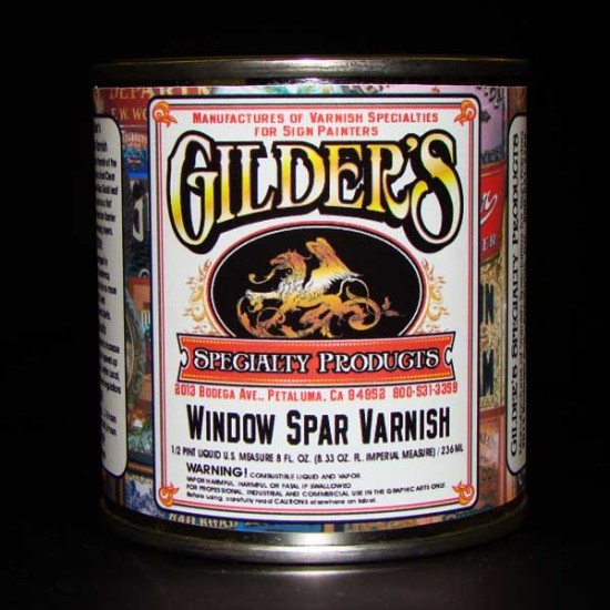 Gilders Window Spar Varnish quart