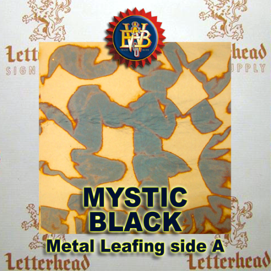 Variegated Metal Leaf-Mystic Black 20 Book Pack