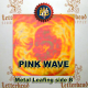 Variegated Metal Leaf-Pink Wave