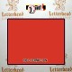 1 Shot Lettering Enamel Paint Vermillion 100L - 1/2 Pint