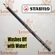 black stabilo pencil